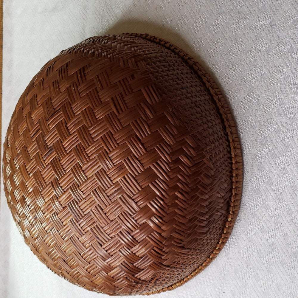 Basket Large Round Woven - Picture 4 of 7